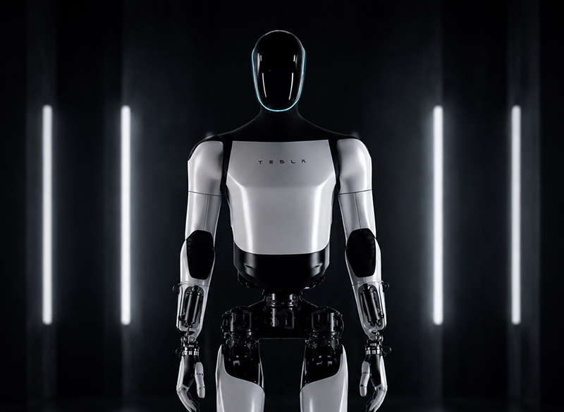 Optimus by Tesla featured on the RoboDex homepage